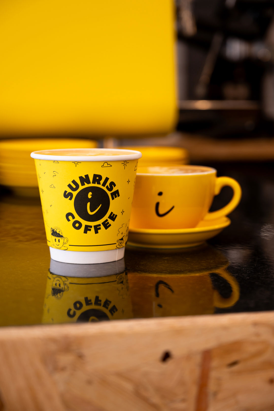 Sunrise Coffee – Logo Branding, Warwick